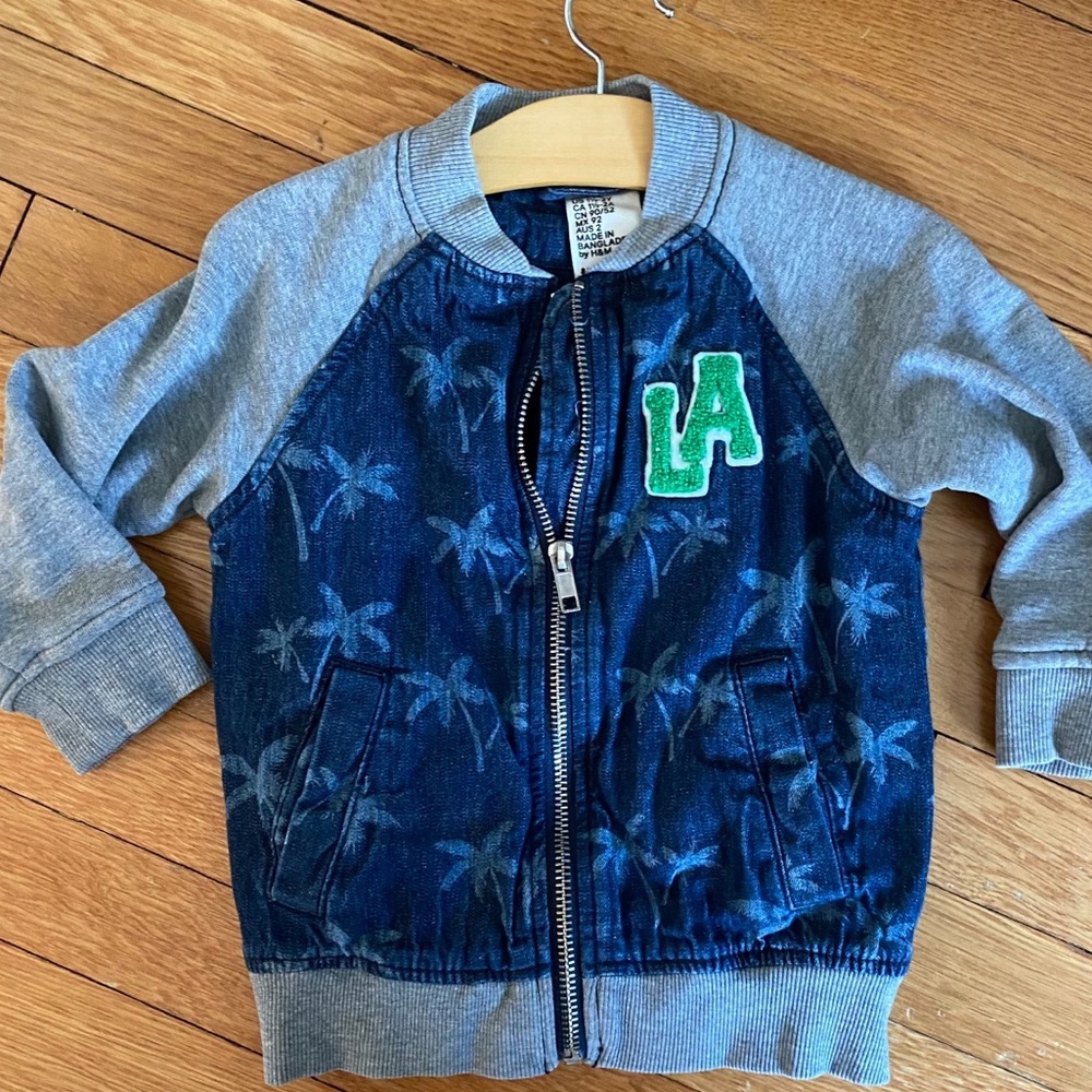 H&M Baby LA Varsity Jacket Size 1 1/2-2yr